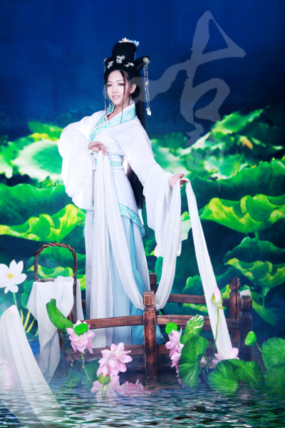 西施浣纱-北京古韵古装摄影